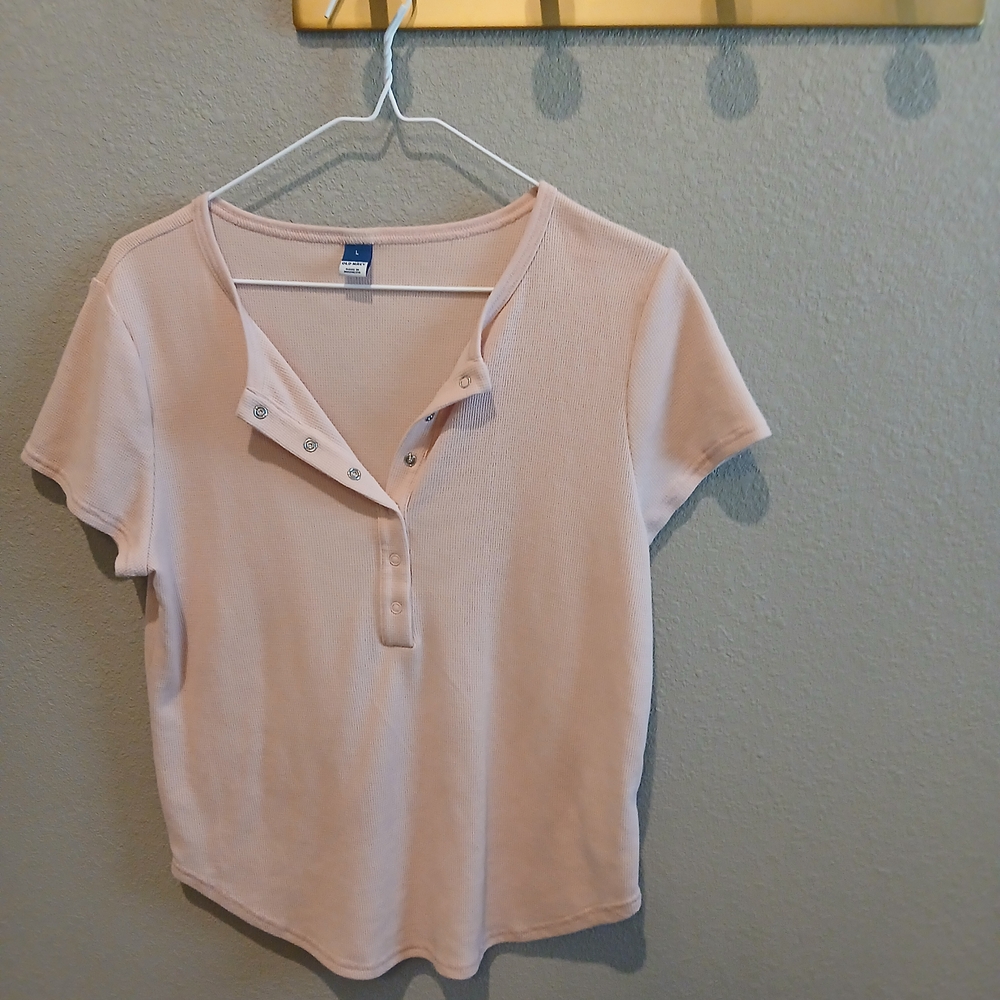 Old Navy Pink Short Sleeve T-Shirt